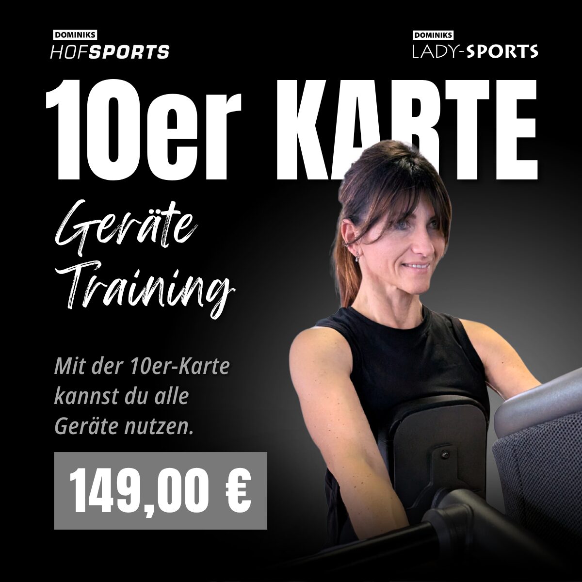 DOMINIKS HofSports Lady-Sports - 10er Karte Gerätetraining