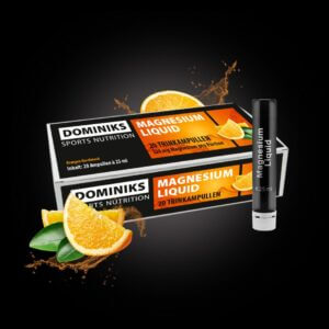 Dominiks Sportnahrung Magnesium Ampullen Orange